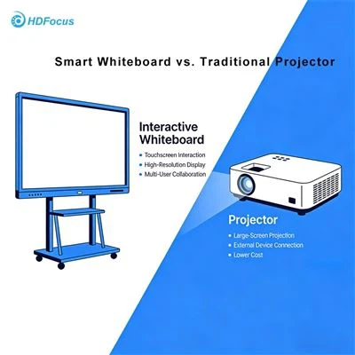 Умная доска и традиционный проектор: практическое сравнение для бизнес-покупа...
